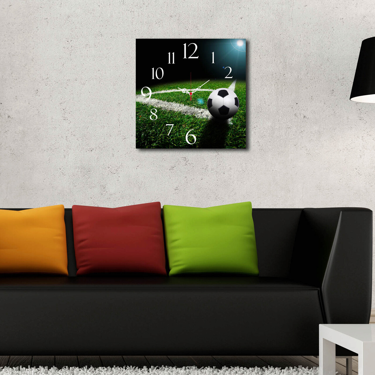 Ceas de perete, Msk-29, Dimensiune: 40 x 40 cm, Multicolor - imagine 3